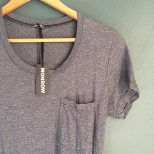 MONROW Pocket Tee Dress